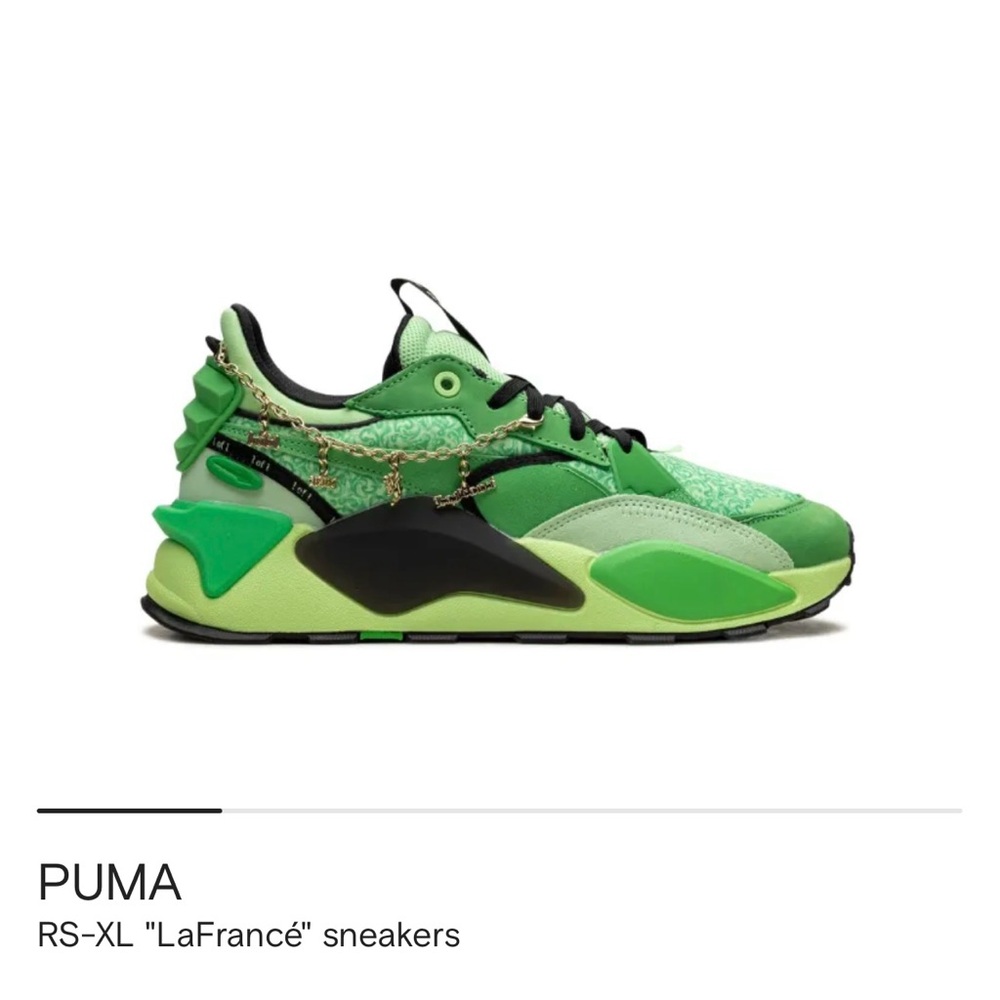Puma RS-XL LaFrance Lime Sneakers
